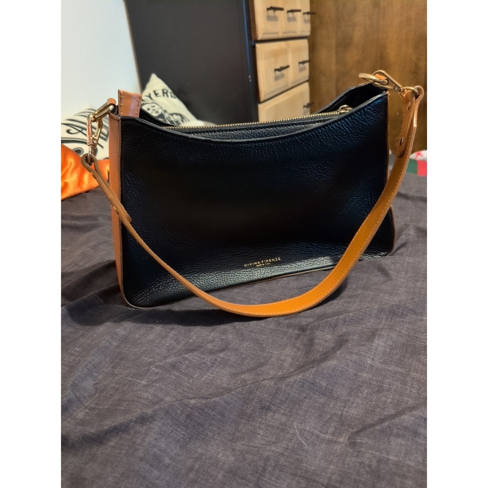 Davina Firenze Made In Italy Leather‎ Handbag Shoulder Bag